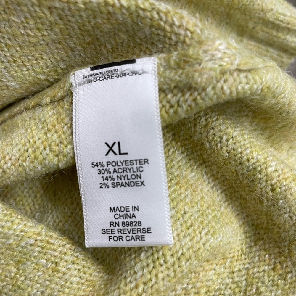 LOGO Lori Goldstein color block crew neck sweater - Picture 7 of 10